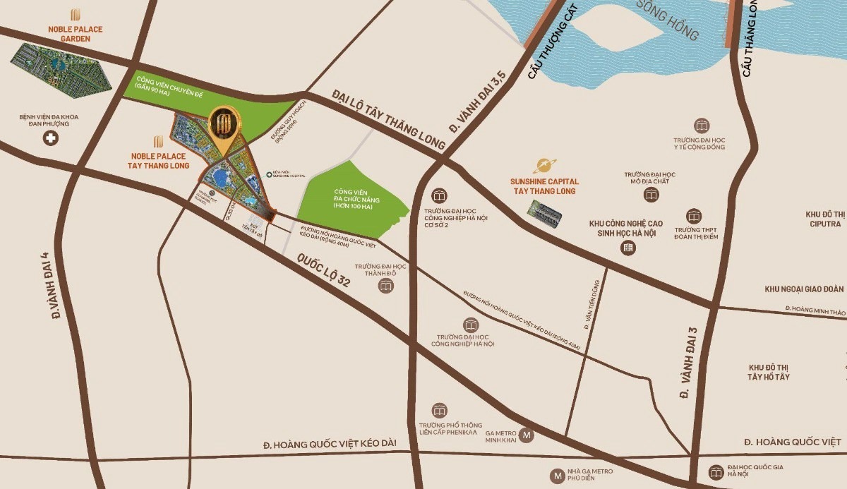 Noble Palace Tay Thang Long hút nhà đầu tư nhờ 8 lợi thế cho người dùng cuối