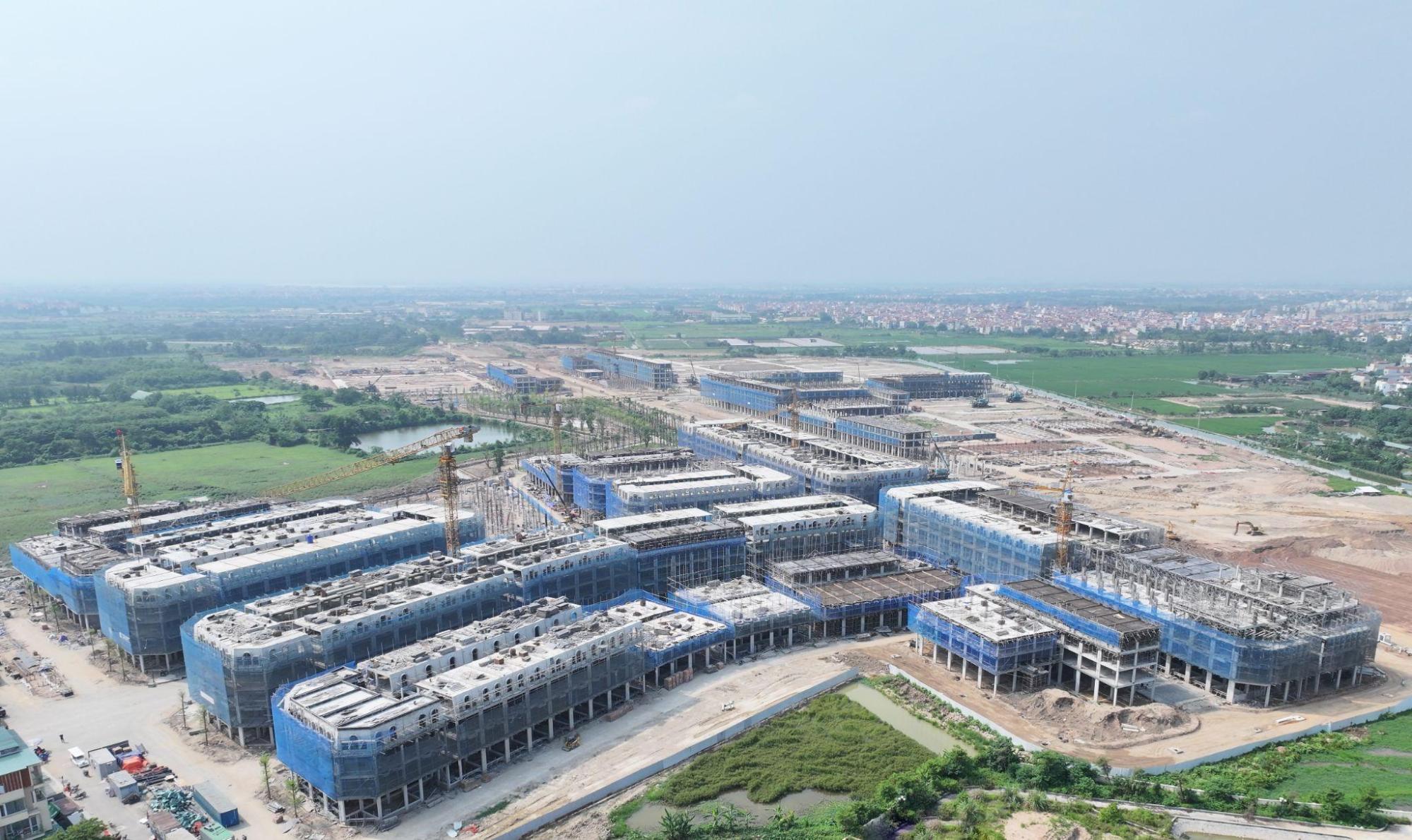 Dự án hàng hiệu Noble Palace Tay Thang Long tăng tốc triển khai, sẵn sàng bàn giao từ quý 3/2025